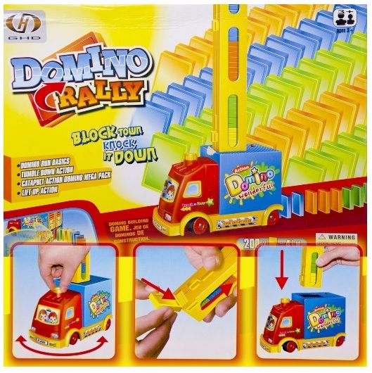 Auto Domino - hračka pro kluky i holky