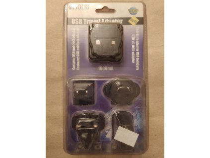 Univerzální cestovní adaptér s USB výstupem (EL.12)
