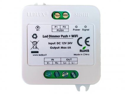 LEDLUX SH9111 LED Dimmer 24V12V pro LED pásky, WiFi (5)