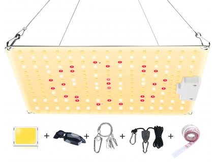 LED rostlinné světlo s diodovou lampou, plné spektrum, Samsung LED (3)