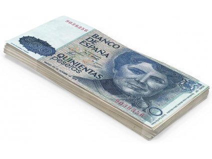 Scratch Cash 100 x 500 Pesos, peníze na hraní (skutečná velikost) (1)