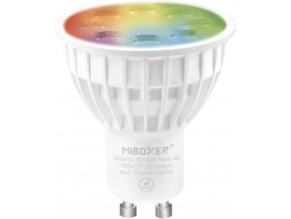 LIGHTEU® MilightMiboxer 4W GU10 LED žárovka RGB CCT, Zigbee 3.0 (FUT103Z) (3)
