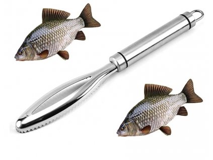 Nerezová škrabka na rybí šupiny (1)