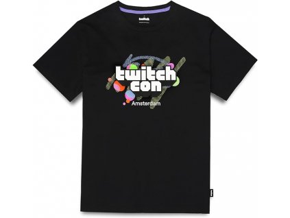 Pamětní tričko Twitch Con Amsterdam 2022, XL (6)