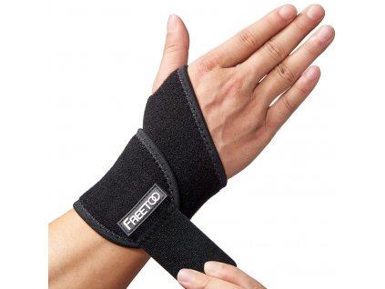 FREETOO bandáž zápěstí na pravou ruku, podpora zápěstí pro zánět šlach (2)