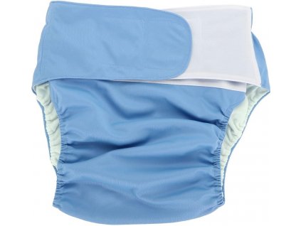 DEWIN Plenkové kalhoty proti inkontinenci pro dospělé, modrá (1)