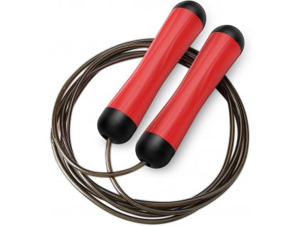 Nastavitelné vážené švihadlo, 5 mm ocelové lano, pro fitness trénink cvičení (1)