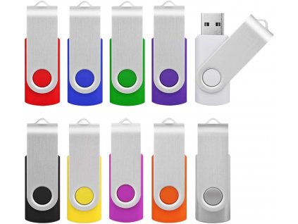 1ks USB flash disk 32GB, USB 2.0, Flash Memory Sticks, barva náhodná (1)