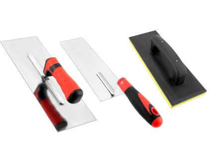 QWORK® 3dílná sada pro omítací práce (1)
