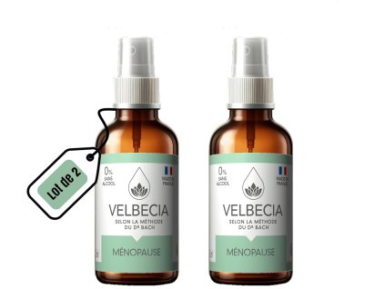 Velbecia® Bachovy květy menopauza, bez alkoholu, Francie (2x30 ml) (1)