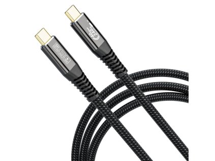 USB 4 kabel 2 m, USB C na USB C, 40 Gbits, 240 W, 8K HD (1)