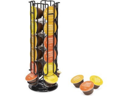 Dávkovač pro 24 kapslí Dolce Gusto, otočný, černý (1)
