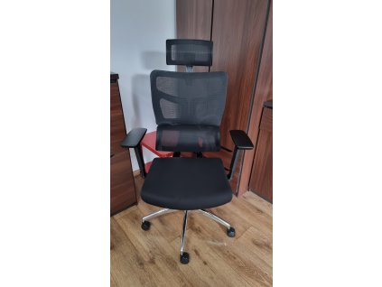 Židle k psacímu stolu do 200kg, kancelářské křeslo, černá [soukromá inzerce] (1)
