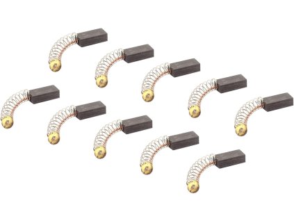 10ks uhlíkových kartáčů pro elektromotor 12 x 6 x 4 mm (1)
