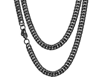 Pánský řetízek z ušlechtilé oceli, 7 mm 55 cm (1)