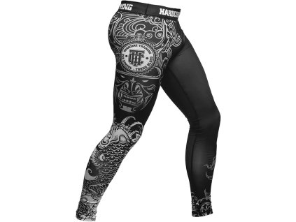 Hardcore Training Pánské kompresní legíny, 3XL, MMA, BJJ, No Gi (1)