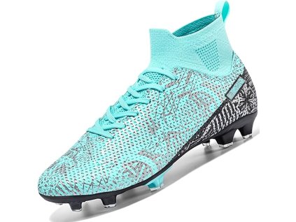 Donbest Fotbalová obuv pánská, kopačky tréninkové, modrozelená (1)