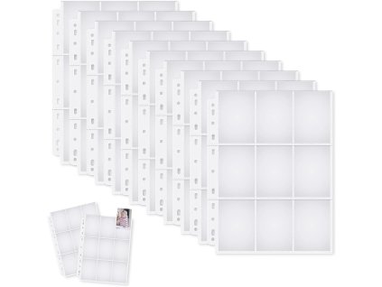Obaly pro sběratelské karty, 360 kapes, 20 stran, oboustranné (1)