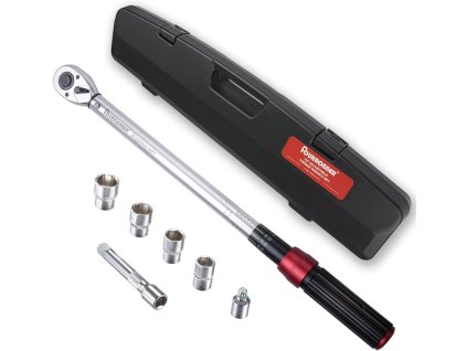 90zubý ráčnový momentový klíč 1 2, 20 220 Nm, přesnost ±4% (1)