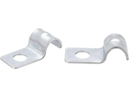 20ks upevňovací svorka hadicová kabelová 6 mm, uhlíková ocel (1)