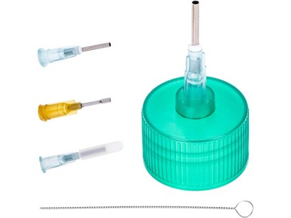 37ks přesných čepiček aplikátorů pro akrylovou barvu, pro hrdla láhve 24 410 (1)