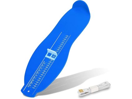 Měřič velikosti nohy 18 47 EU, potvrzení velikosti bot dětí a dospělých (1)