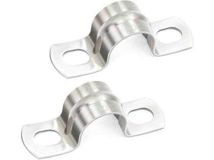 22ks Trubková upevňovací svorka U z ušlechtilé oceli 20 mm (1)