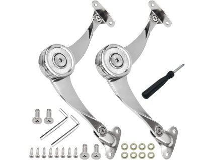 2ks sklopný závěs nůžkový, poniklovaný (1)