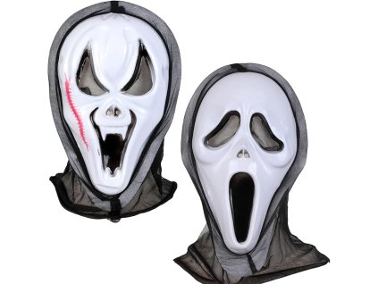 2ks masek na Halloween – Lebka a Horor (1)