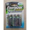 4ks AA nabíjecí baterie NiMH Energizer 2500mAh
