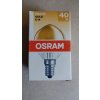 Zrcadlová žárovka OSRAM Dekolux Gold 230V, 40W, E14 (EL.17)