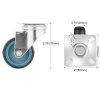 Nábytkové kolečko 50mm s nosností 50kg, ložisko (3)
