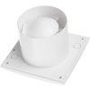 EUROPLAST Ø125 mm koupelnový ventilátor se senzorem vlhkosti a časovačem – bílý, tichý ventilátor (2)
