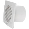EUROPLAST Ø125 mm koupelnový ventilátor se senzorem vlhkosti a časovačem – bílý, tichý ventilátor (5)