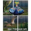 IKALI Dětský kostým dinosauří hábit s kapucí, Pterosaurus (3)