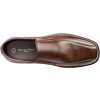 Bruno Marc Pánské mokasínové boty k obleku, 49,5 EU, tmavě hnědé (3)