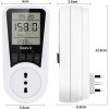 Besvic měřič spotřeby energie s podsvíceným LCD displejem, italská zástrčka (7)