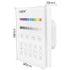 LIGHTEU®, MilightMiboxer bezdrátový RGBW nástěnný ovladač, 2,4G, RF, 4zónový, T3 (2)