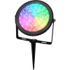 LIGHTEU®, Zahradní zářič MilightMiboxer 15W, AC 100 240 V, RGB+CCT Multi Color, WiFi, IP66 (futC03) (1)