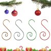 80ks kovových ozdobných háčků na vánoční stromek na zavěšení baněk a vánočních ozdob (4)