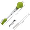 Štětec na pečenígrilování s odměrkou, zelený (3)