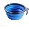 2ks skládací přenosná psí miska na žrádlo, 350 ml (6)