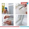Tesa tesamoll gumové těsnění na okna a dveře hnědé P profil, 25m (2)