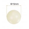 2ks POM nylonové pevné plastové ložiskové kuličky 15 mm G3 (2)