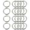 20ks víceúčelových O kroužků z ušlechtilé oceli 40 mm, tloušťka 3 mm (2)