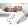 Dobíjecí ergonomická myš, Bluetooth, 2.4 GHz, USB, 2400 DPI, bílá (7)