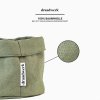 draadwerk® Látkový koš na pečivo, 100% bavlna, Khaki (6)