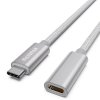 Maxonar USB C prodlužovací kabel 50 cm, USB3.2, 20Gbit, 140W 5A, bílá (1)