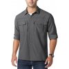 Pánská outdoorová pracovní košile, UV ochrana UPF 50+, šedé, XL (4)