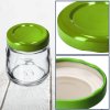 KADAX 45ks Šroubovací kovové víčko 43 mm pro sklenice a lahve, zelené (3)